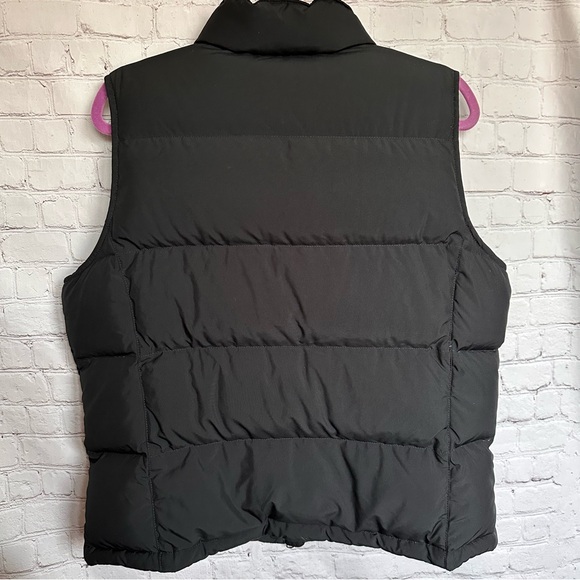 L.L. Bean Women Size L Black Goose Down Puffer Vest Full Zip 0CVB8 - Picture 2 of 5